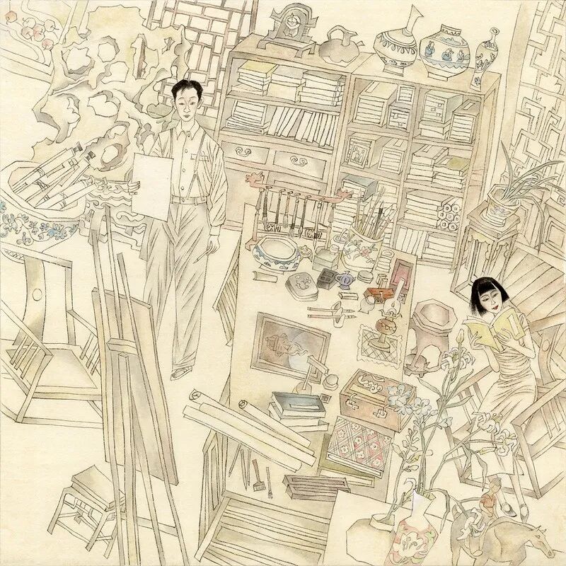 2026中国美术家协会首届现代插画艺术大展获奖作品(第二部分) · 作品图62