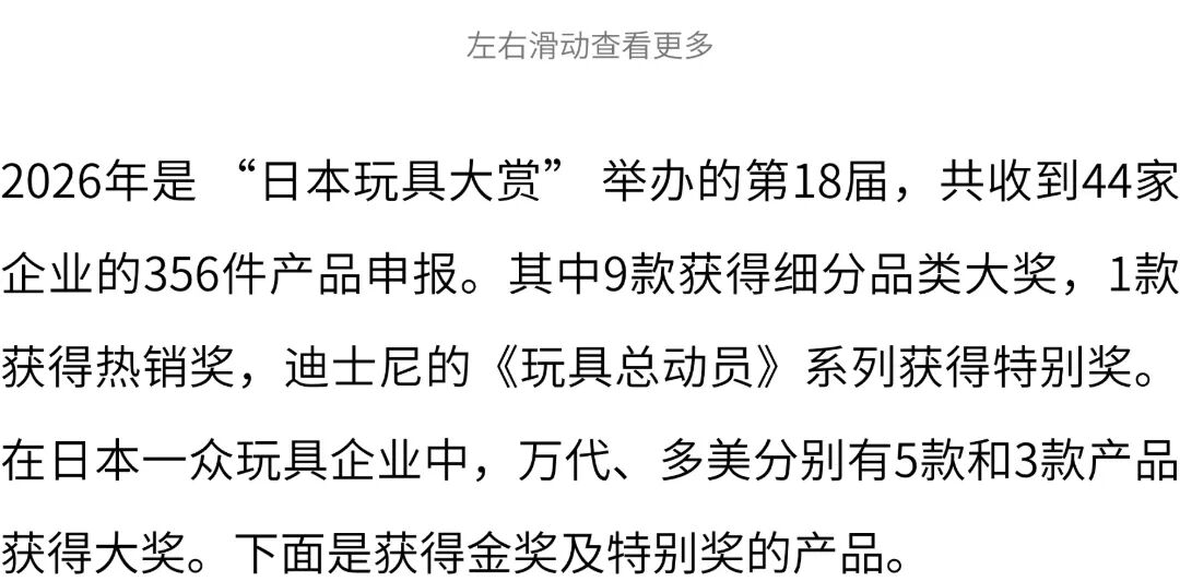 2026日本玩具大赏获奖作品 · 作品图8