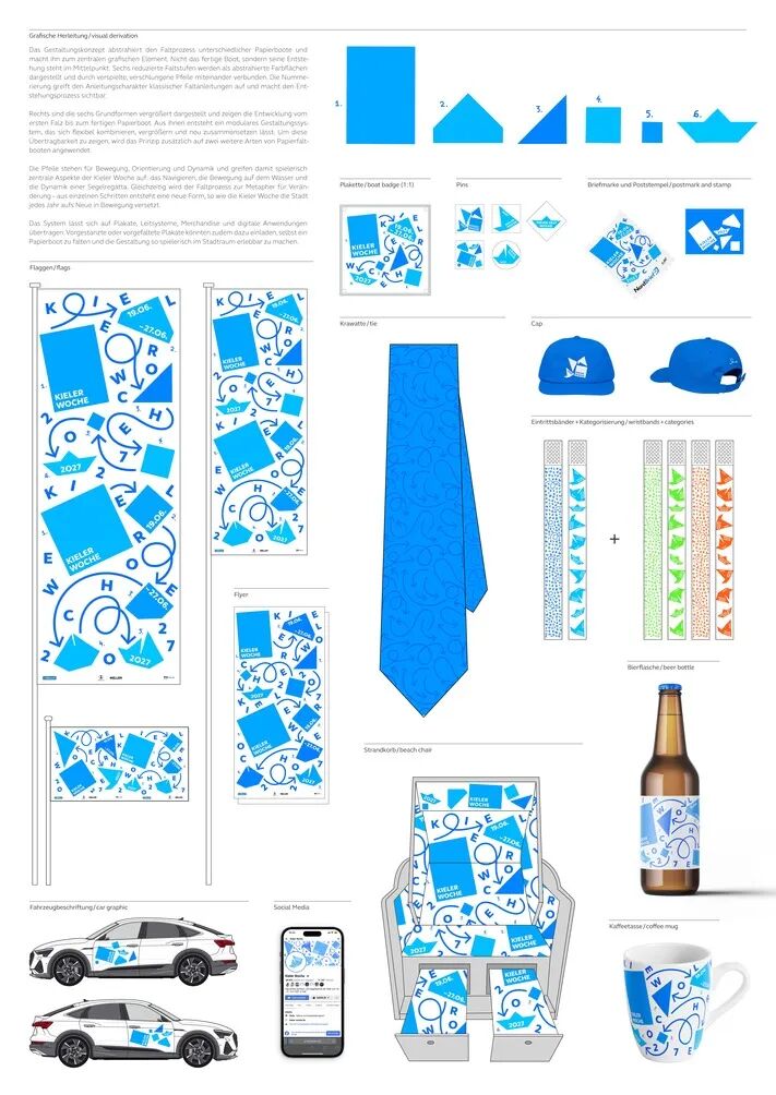 2027德国基尔周帆船赛海报竞赛获奖作品 · 作品图15