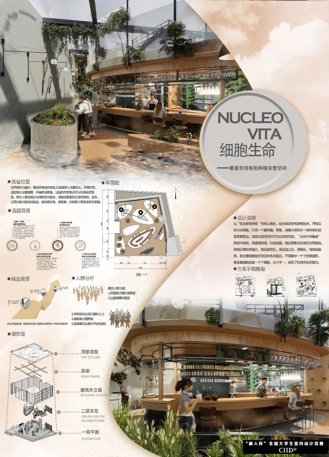 2025第24届“新人杯”全国大学生室内设计竞赛一等奖获奖作品 · 作品图22