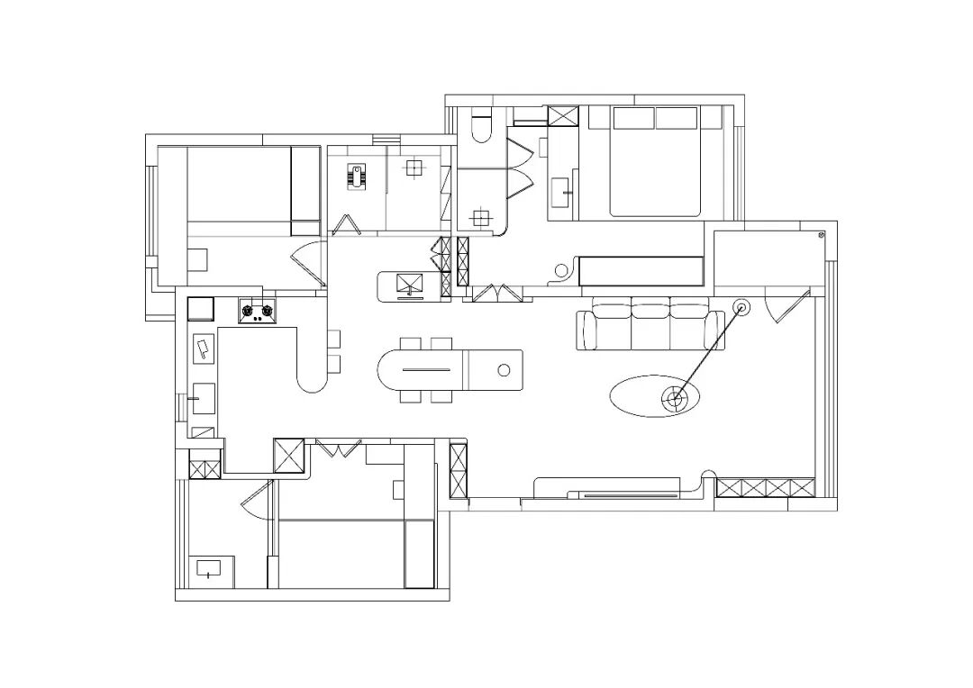 第九届顶峰设计奖 | 住宅空间方案类铜奖:漫 · 作品图3