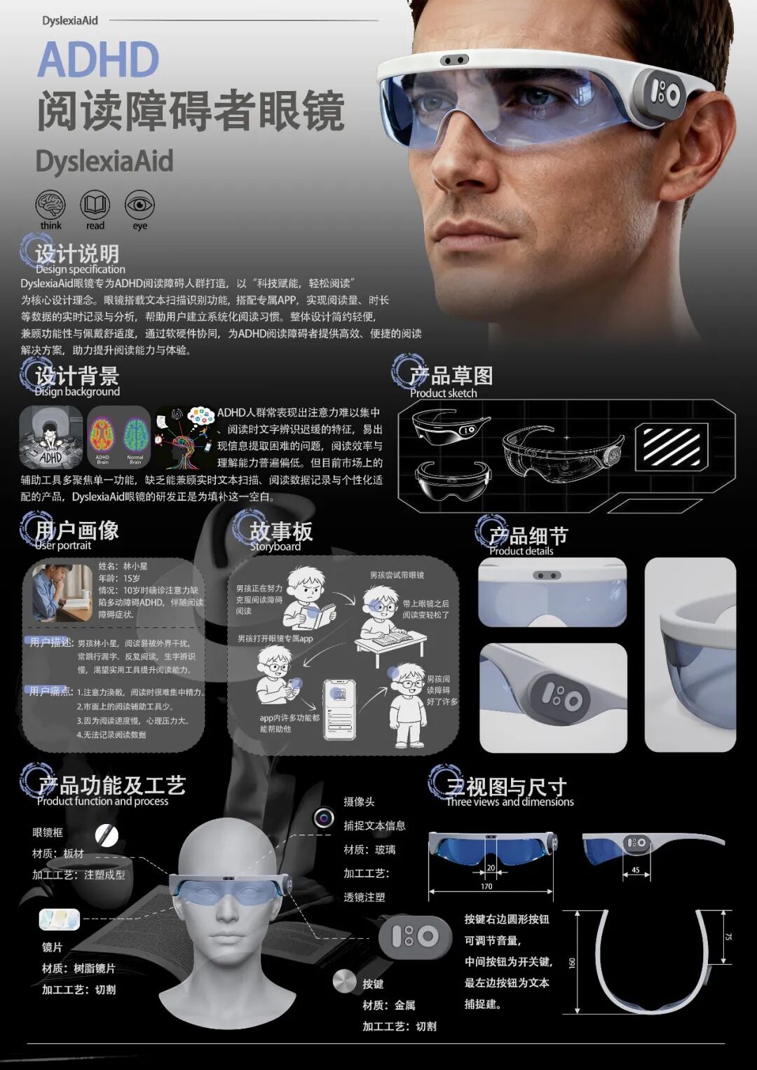 2026中国(温州)工业设计大赛入围眼镜专项赛决赛作品名单公示 · 作品图17