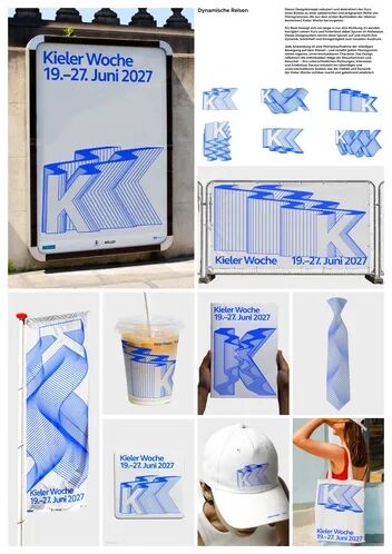 2027德国基尔周帆船赛海报竞赛获奖作品 · 作品图7