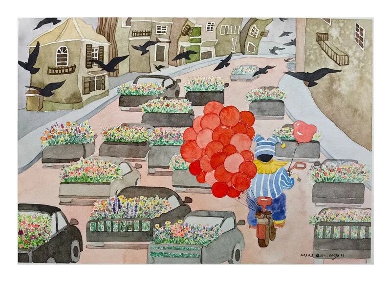 2026中国美术家协会首届现代插画艺术大展获奖作品(第二部分) · 作品图13
