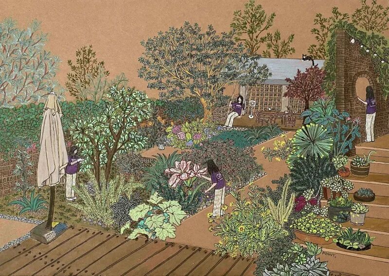 2026中国美术家协会首届现代插画艺术大展获奖作品(第二部分) · 作品图107