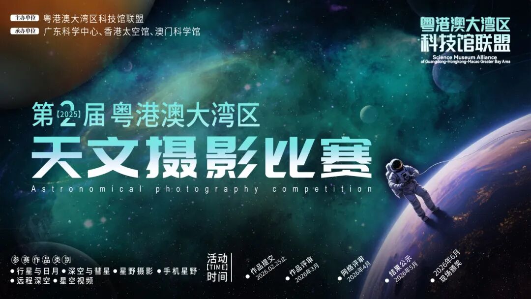 星野摄影组获奖作品公示 | 粤港澳大湾区第二届天文摄影比赛 · 作品图1