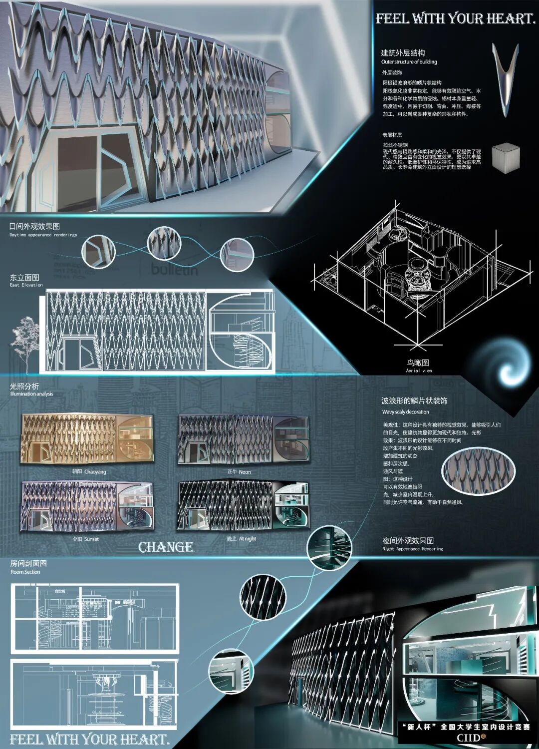 2025第24届“新人杯”全国大学生室内设计竞赛三等奖获奖作品(下篇) · 作品图8