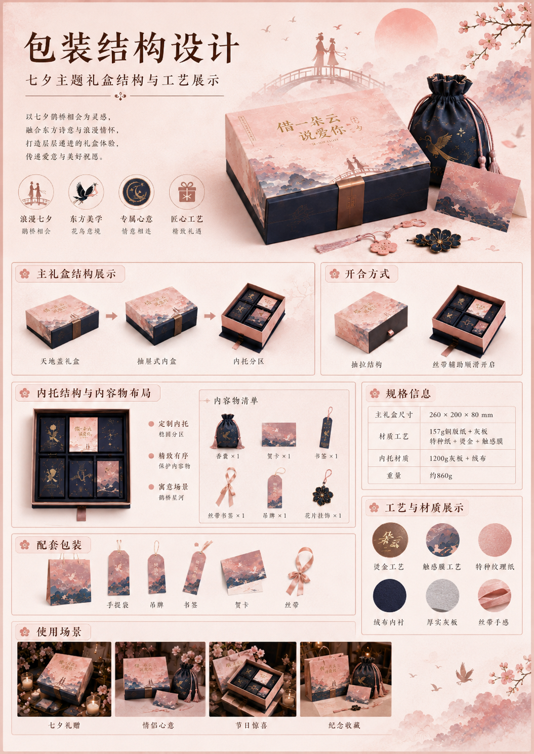 2026“华夏奖”文化艺术设计大赛 中华传统节日文化创意设计赛道【七夕节】主题入选作品(AI(人工智能)创意作品) · 作品图128