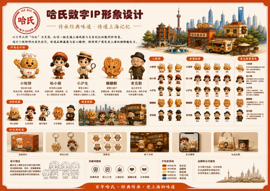 第20届中国好创意-老字号·新国潮创新设计专项大赛哈氏组优秀奖作品欣赏 · 作品图57