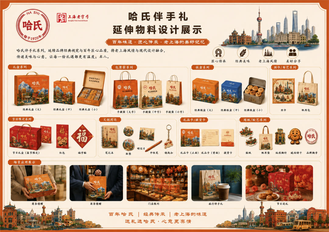 第20届中国好创意-老字号·新国潮创新设计专项大赛哈氏组优秀奖作品欣赏 · 作品图55