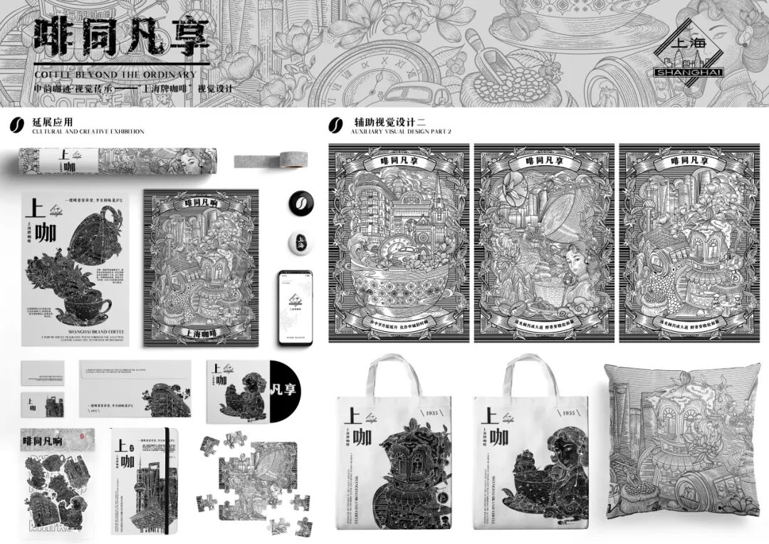 第20届中国好创意-老字号·新国潮创新设计专项大赛上海牌咖啡组优秀奖作品欣赏 · 作品图14