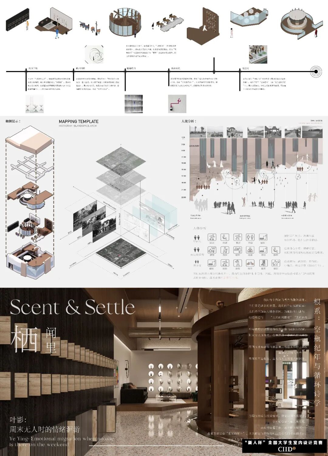 2025第24届“新人杯”全国大学生室内设计竞赛一等奖获奖作品 · 作品图33