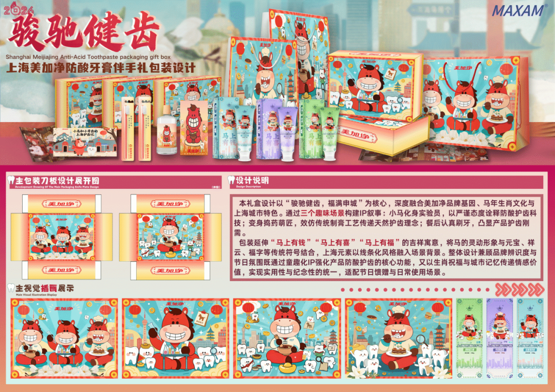 第20届中国好创意-老字号·新国潮创新设计专项大赛美加净组优秀奖作品欣赏 · 作品图35