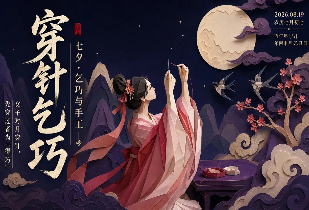 2026“华夏奖”文化艺术设计大赛 中华传统节日文化创意设计赛道【七夕节】主题入选作品(AI(人工智能)创意作品) · 作品图170