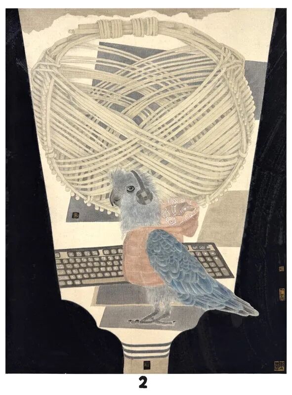 2026中国美术家协会首届现代插画艺术大展获奖作品(第二部分) · 作品图133