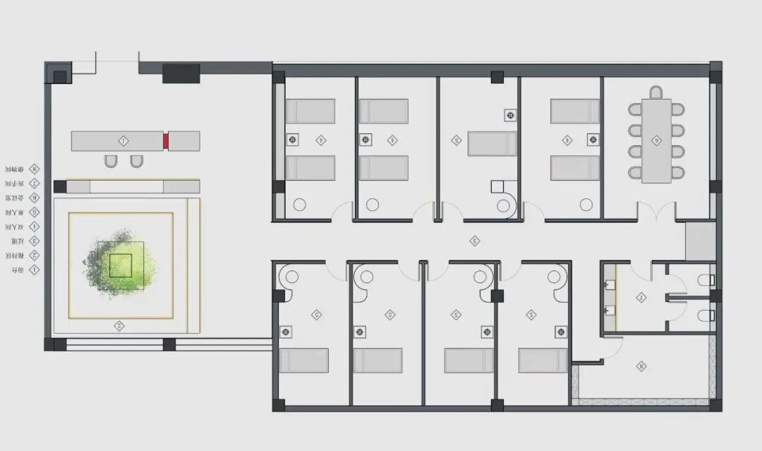 第九届顶峰设计奖 | 文教体医养空间方案类铜奖:FANXI 医美 · 作品图3