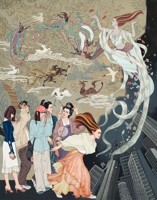 2026中国美术家协会首届现代插画艺术大展获奖作品(第二部分) · 作品图122