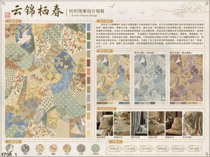 海宁家纺杯·2026家用纺织品创意设计大赛获奖作品公示 · 作品图56