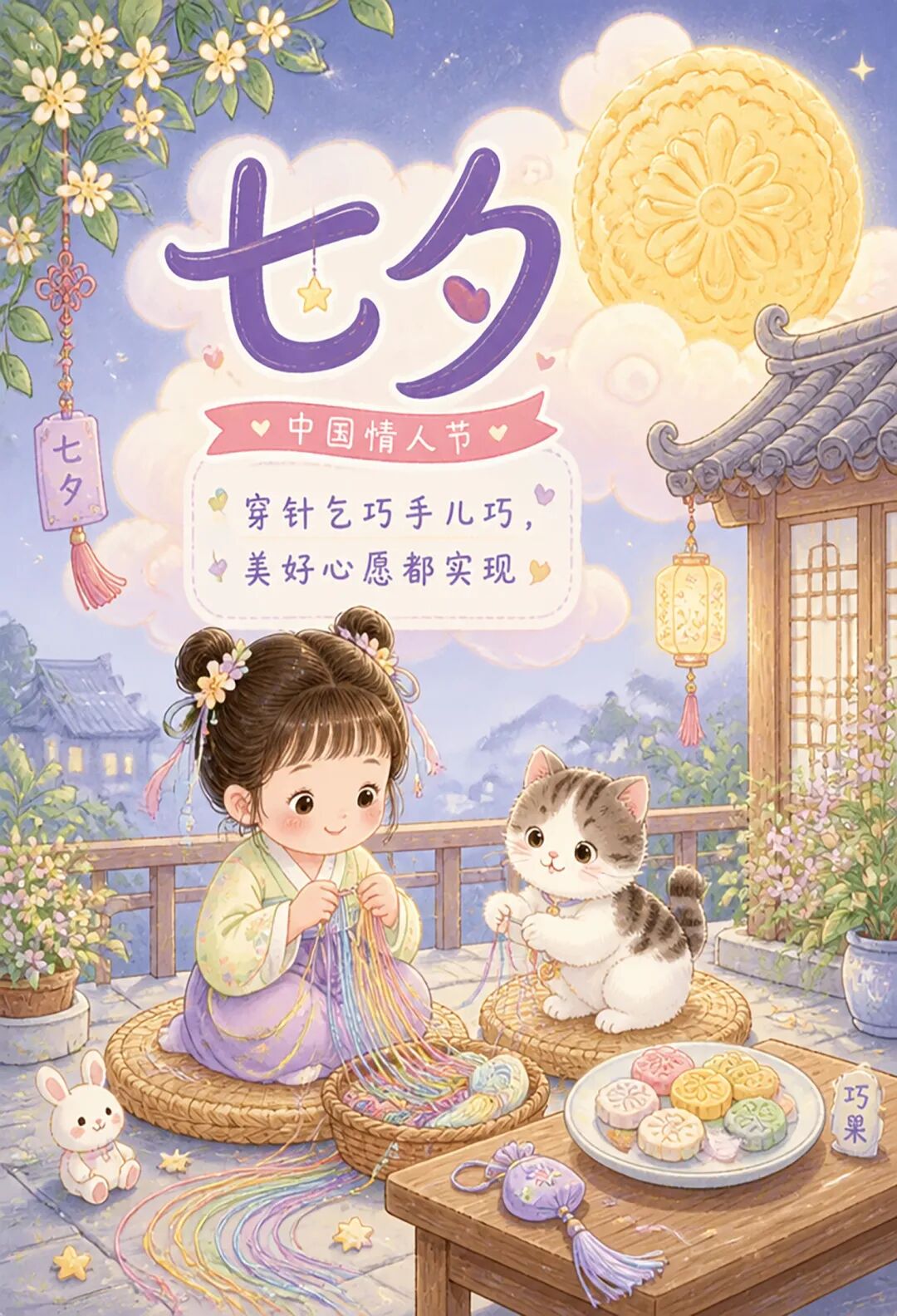 2026“华夏奖”文化艺术设计大赛 中华传统节日文化创意设计赛道【七夕节】主题入选作品(AI(人工智能)创意作品) · 作品图182