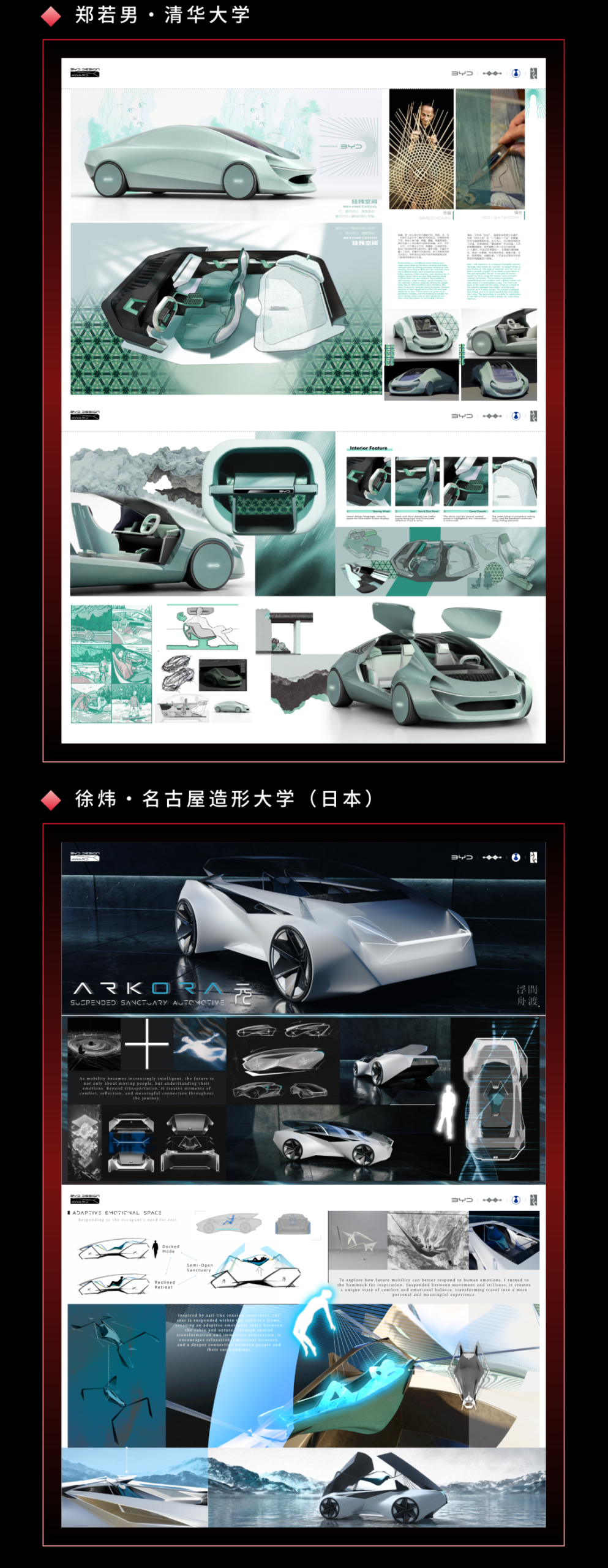 万象朝新,锋芒初绽|2026比亚迪全球汽车设计大赛初赛入围名单及作品 · 作品图16