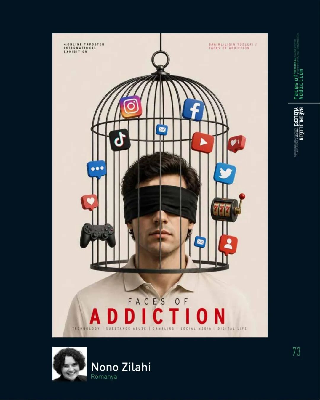 2026第4届土耳其Trposter海报邀请展入选作品 · 作品图66
