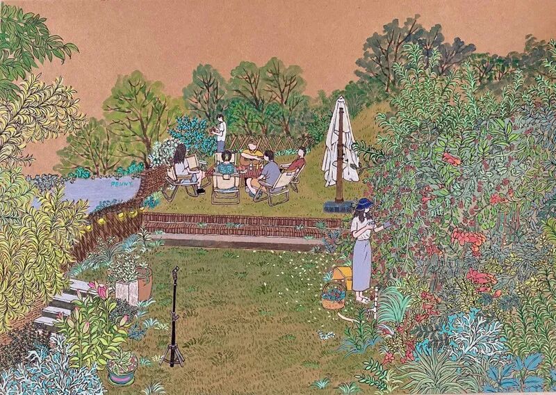 2026中国美术家协会首届现代插画艺术大展获奖作品(第二部分) · 作品图109