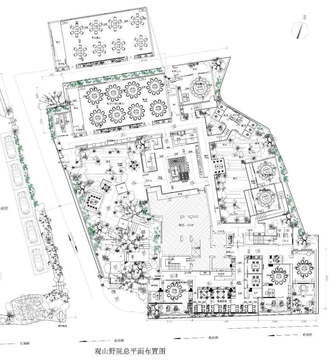 第九届顶峰设计奖 | 餐饮空间方案类铜奖:观山野院 · 作品图2