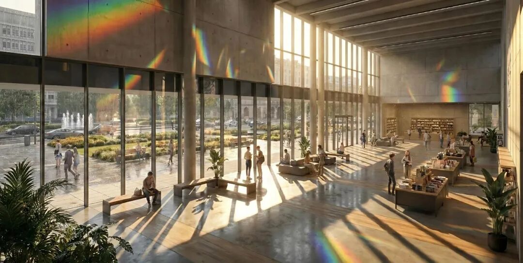 第九届顶峰设计奖 | 文教体医养空间方案类铜奖:影随光生 · 作品图8