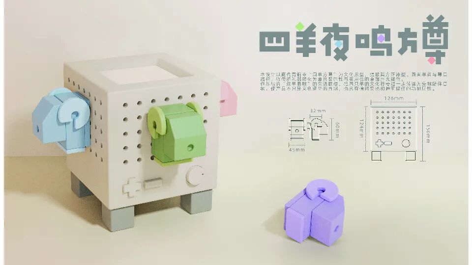 2027全球吉庆生肖设计大赛(丁未羊年)产品设计单元获奖作品 · 作品图27