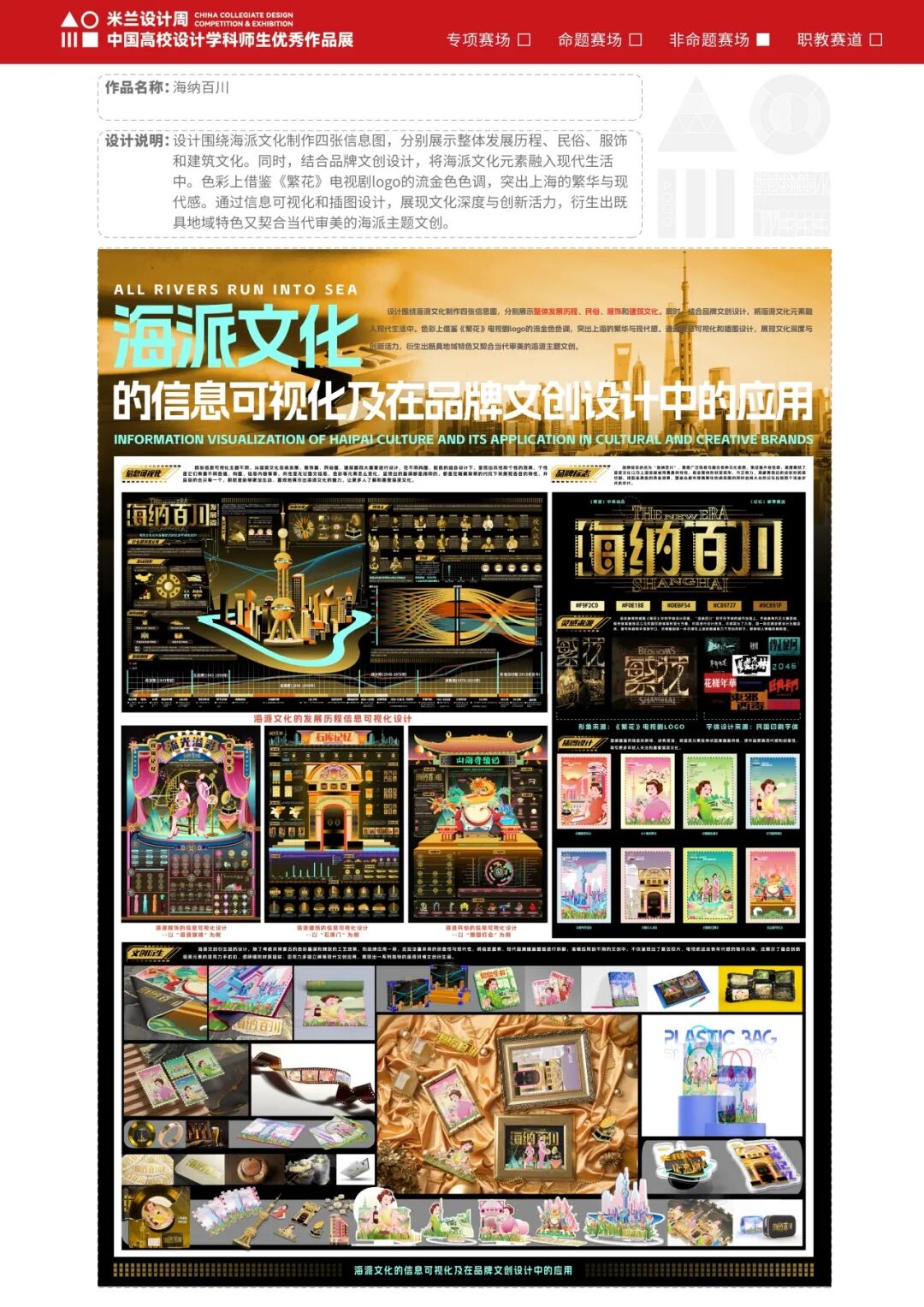 第九届米兰设计周大赛非命题赛场-视觉传达赛道优秀设计作品赏析(第8辑) · 作品图19
