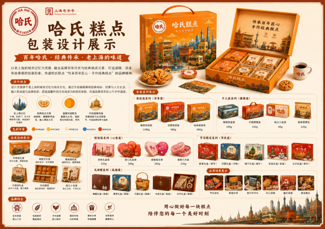 第20届中国好创意-老字号·新国潮创新设计专项大赛哈氏组优秀奖作品欣赏 · 作品图54