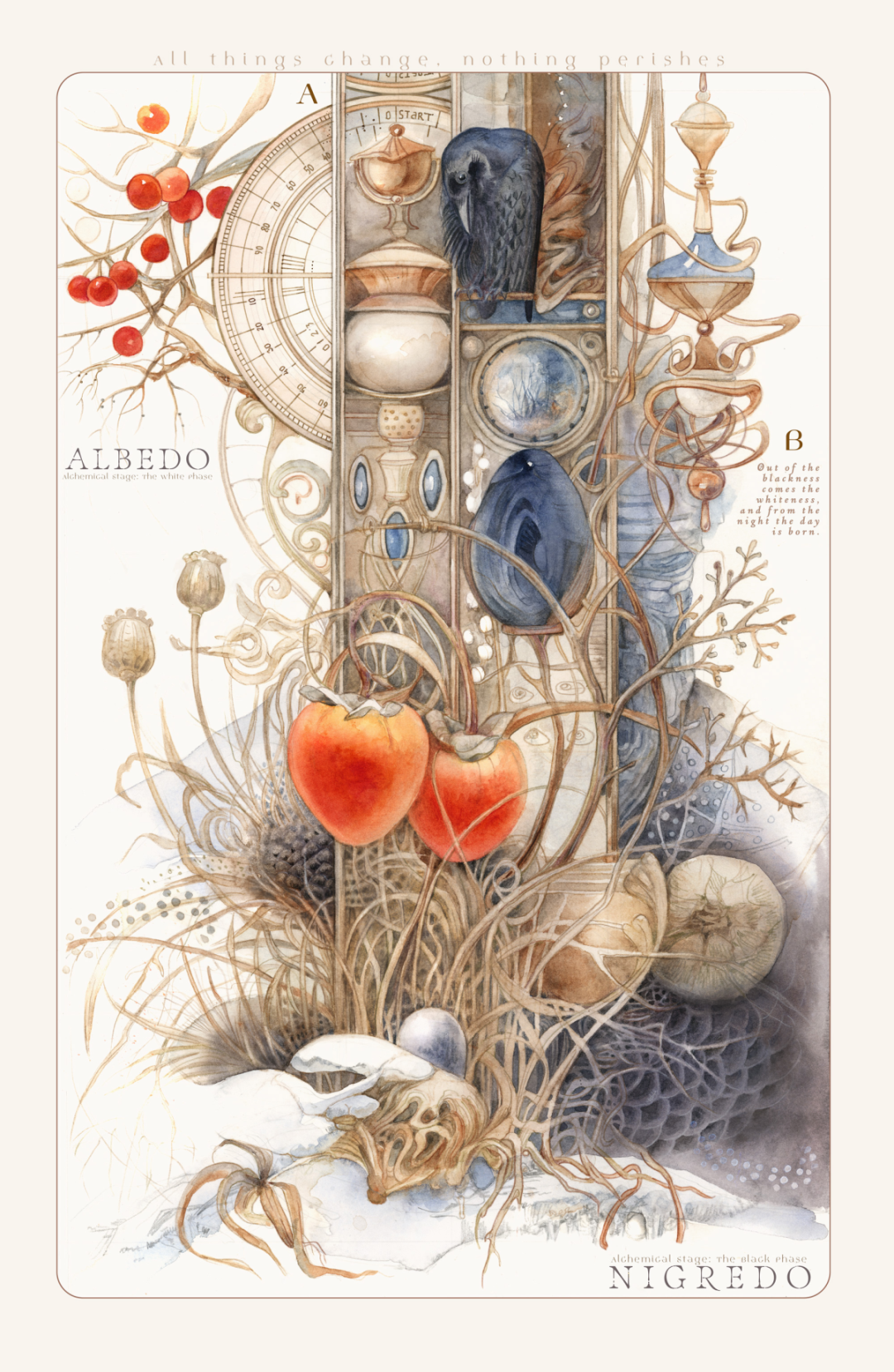 第十三届Hiii Illustration国际插画奖特定主题单元“万物和鸣”入围公布&最受欢迎奖投票 · 作品图49