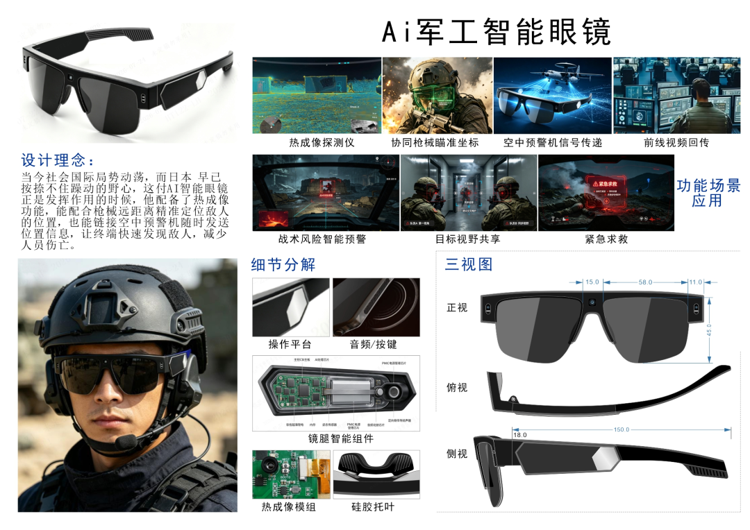 2026中国(温州)工业设计大赛入围眼镜专项赛决赛作品名单公示 · 作品图13
