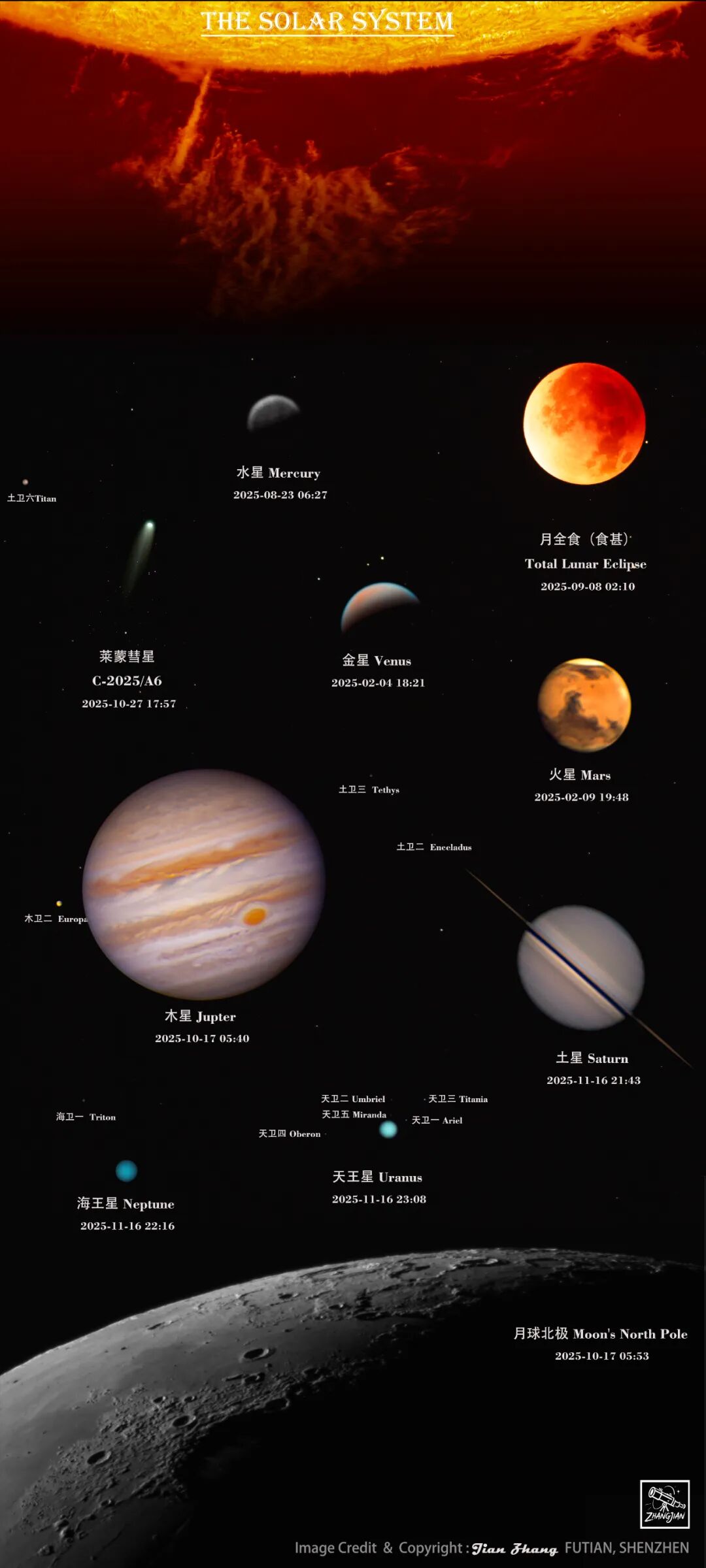 行星与日月组获奖作品公示 | 粤港澳大湾区第二届天文摄影比赛 · 作品图6