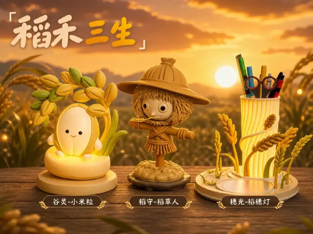 稻作未来・智造万物|全国首届 3D 打印设计大赛成果获奖发布 · 作品图36