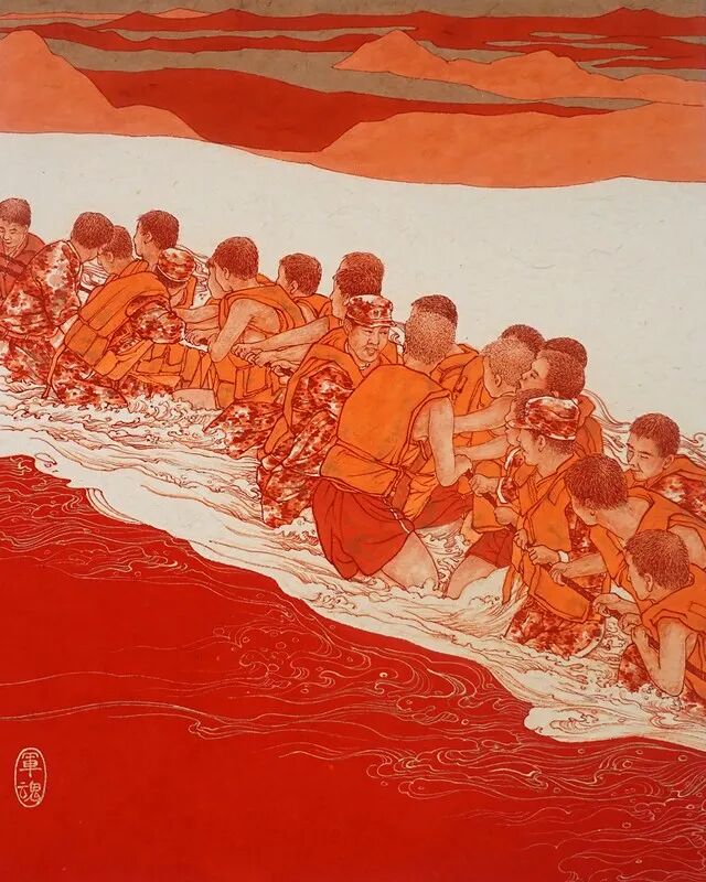 2026中国美术家协会首届现代插画艺术大展获奖作品(第一部分) · 作品图116