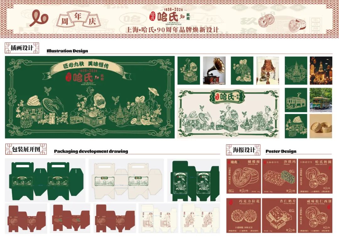 第20届中国好创意-老字号·新国潮创新设计专项大赛哈氏组优秀奖作品欣赏 · 作品图21