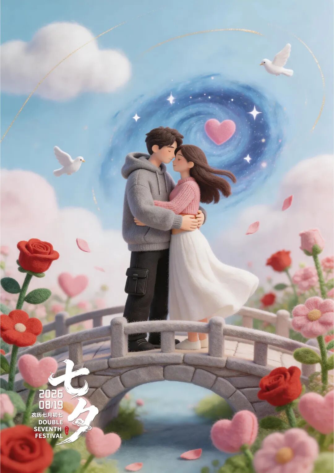 2026“华夏奖”文化艺术设计大赛 中华传统节日文化创意设计赛道【七夕节】主题入选作品(AI(人工智能)创意作品) · 作品图36