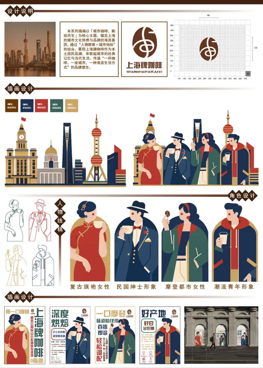 第20届中国好创意-老字号·新国潮创新设计专项大赛上海牌咖啡组优秀奖作品欣赏 · 作品图56