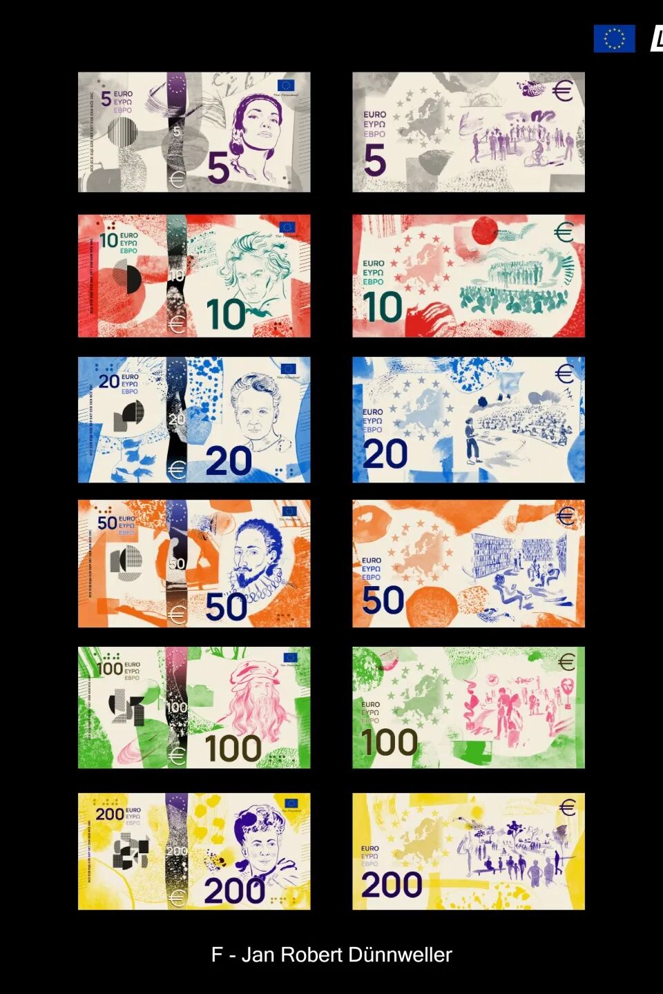 新版欧元纸币设计竞赛10强入围名单及作品揭晓 · 作品图10