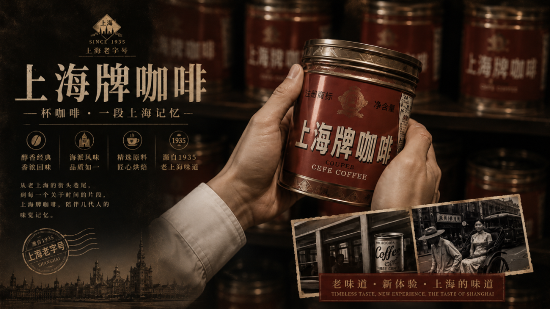 第20届中国好创意-老字号·新国潮创新设计专项大赛上海牌咖啡组优秀奖作品欣赏 · 作品图11
