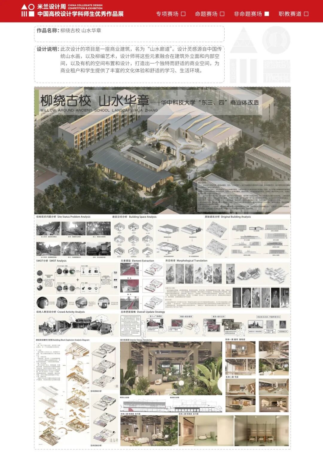 第九届米兰设计周大赛非命题赛场-环境设计赛道优秀作品赏析(第7辑) · 作品图9