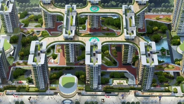 “莞邑杯”东莞市好房子设计竞赛：新建住宅赛题二等奖作品《云台叠境·林屿浮城》