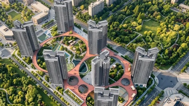 “莞邑杯”东莞市好房子设计竞赛：新建住宅赛题三等奖作品《绿色乐活，一半自然一半城》