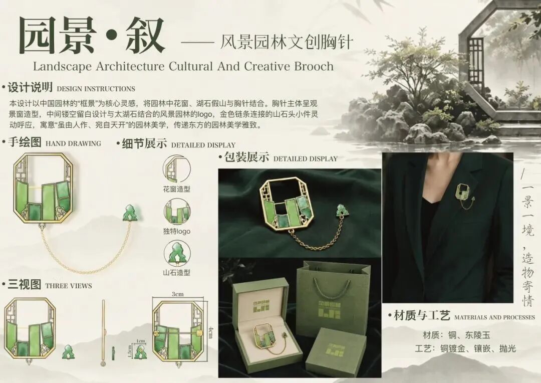 2026第二届“园礼杯”文创产品设计大赛获奖名单及作品 · 作品图4