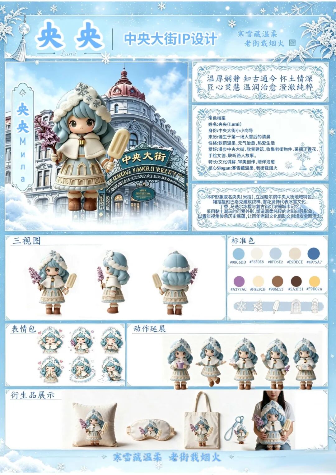 时光信使-哈尔滨中央大街IP设计竞赛获奖作品展播 · 作品图8