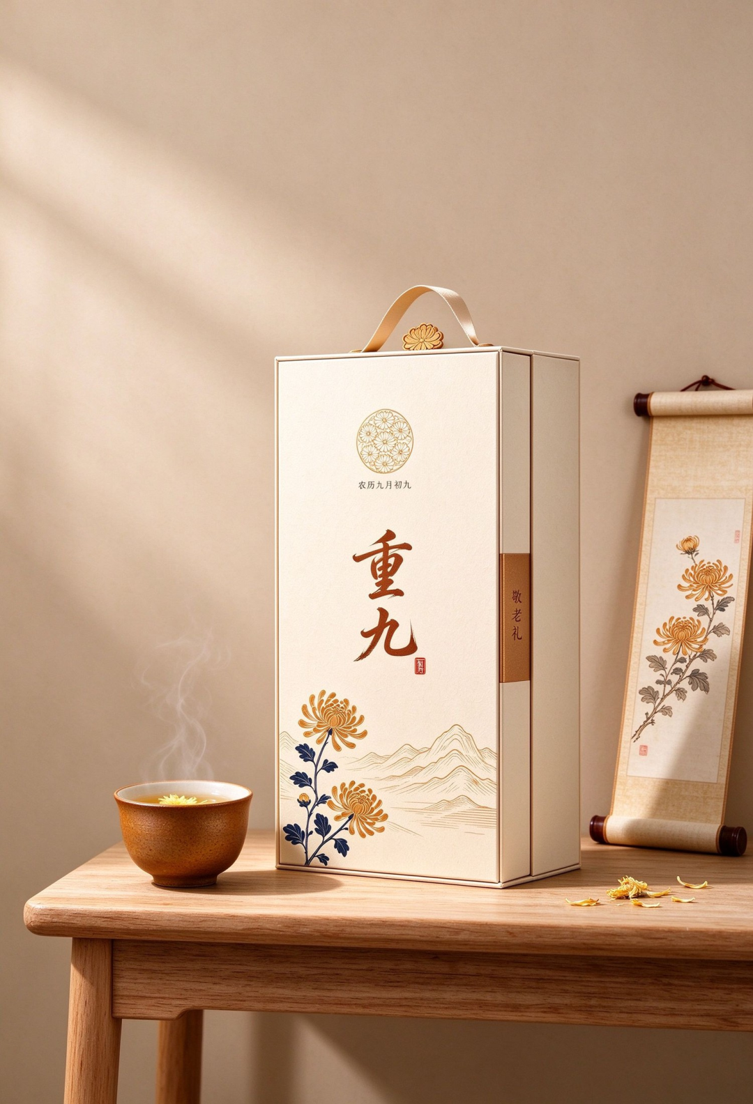 2026“华夏奖”文化艺术设计大赛 中华传统节日文化创意设计赛道【重阳节】主题入选作品(视觉艺术作品) · 作品图87