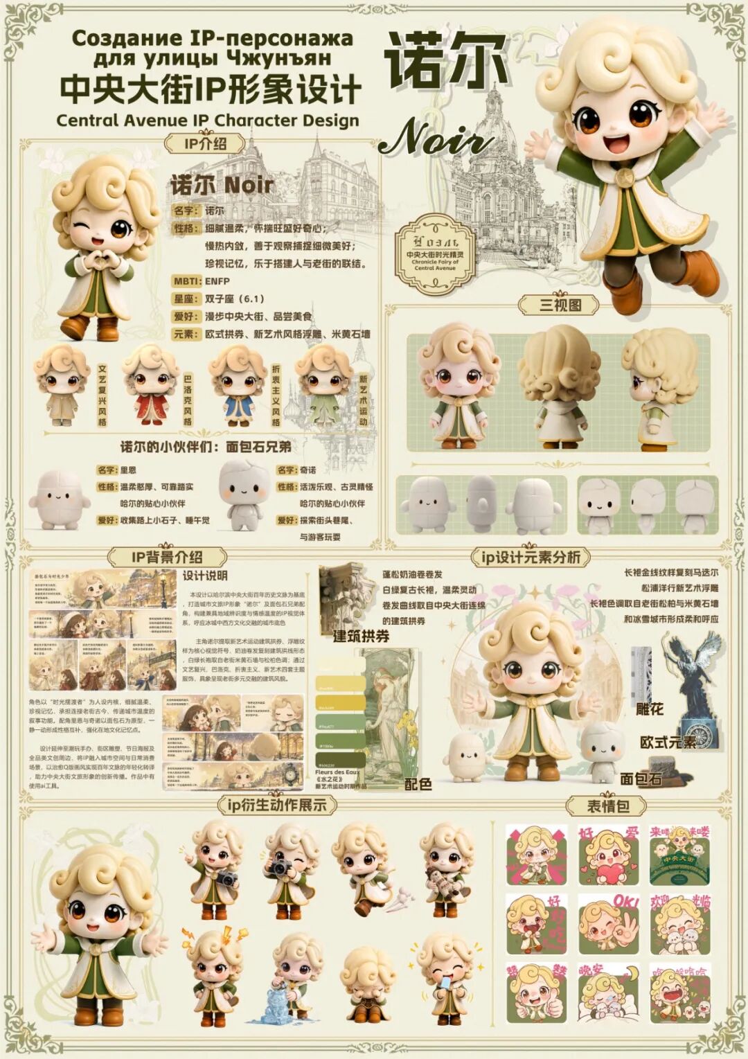 时光信使-哈尔滨中央大街IP设计竞赛获奖作品展播 · 作品图6