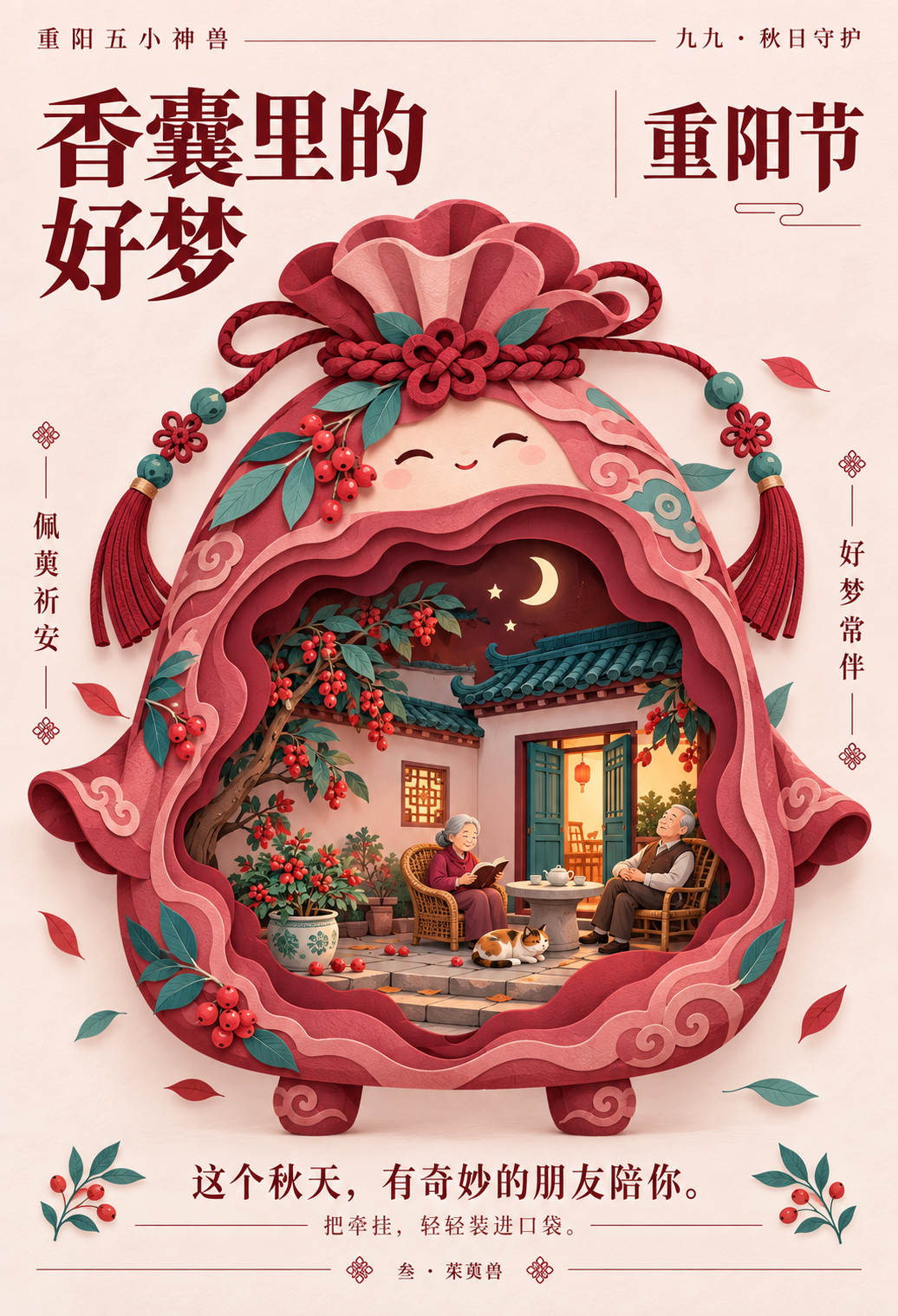 2026“华夏奖”文化艺术设计大赛 中华传统节日文化创意设计赛道【重阳节】主题入选作品(视觉艺术作品) · 作品图174