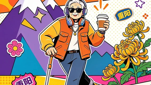 2026“华夏奖”文化艺术设计大赛 中华传统节日文化创意设计赛道【重阳节】主题入选作品（AI（人工智能）创意作品）